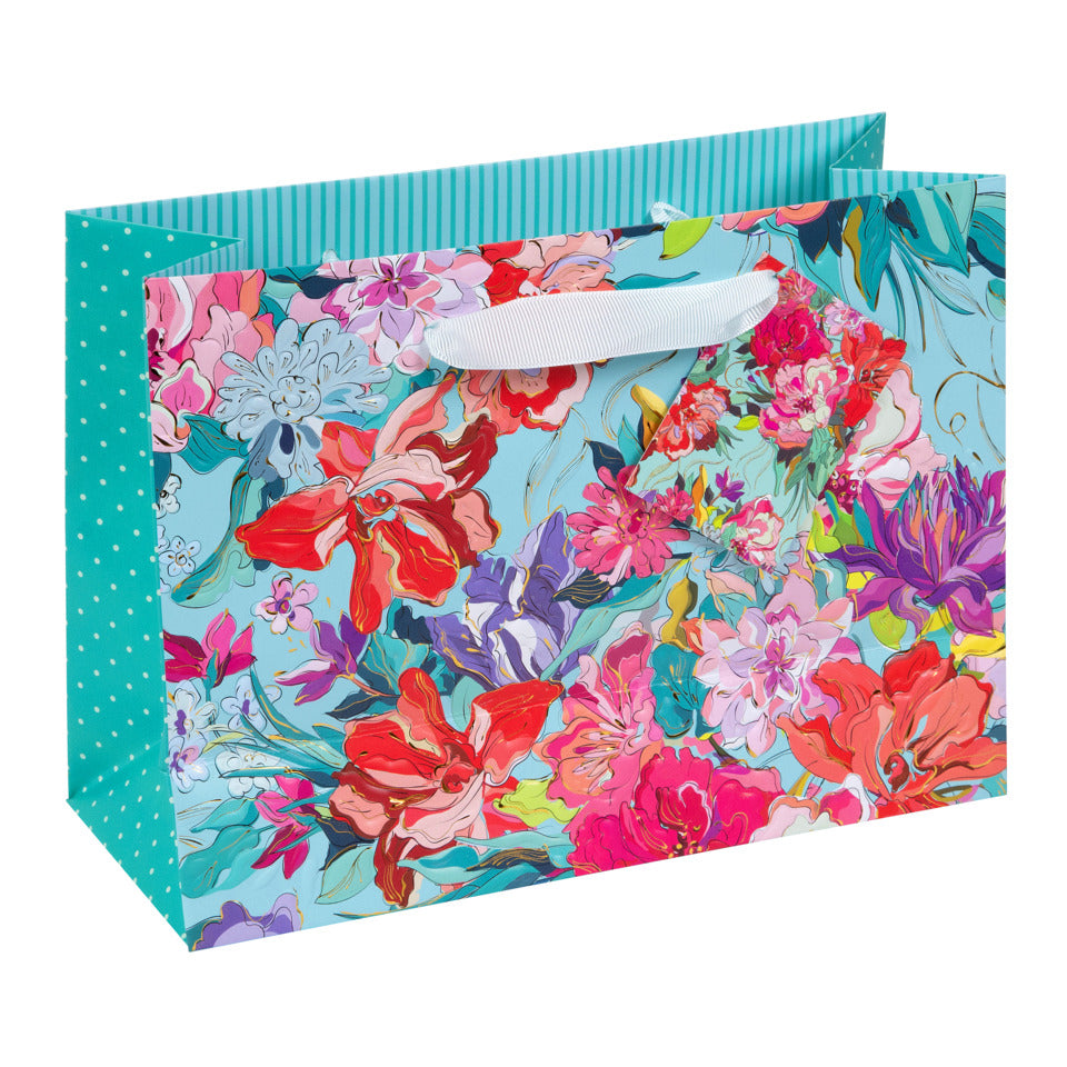Geschenktragetasche Velvet Bloom, 18 x 25 x 10 cm TURNOWSKY 46 702 TURNOWSKY 46 702 18x25x10cm