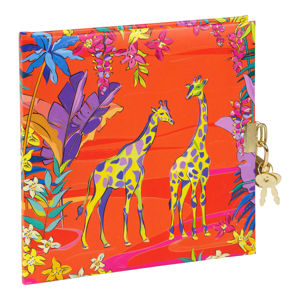 Tagebuch Wild Life Giraffe, 16,5 x 16,5 cm TURNOWSKY 44 106 TURNOWSKY 44 106 16,5x16,5cm