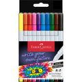 Faserschreiberetui Grip Boldpen, 10 Stück, sortiert FABER CASTELL 155317 FABER-CASTELL 155317