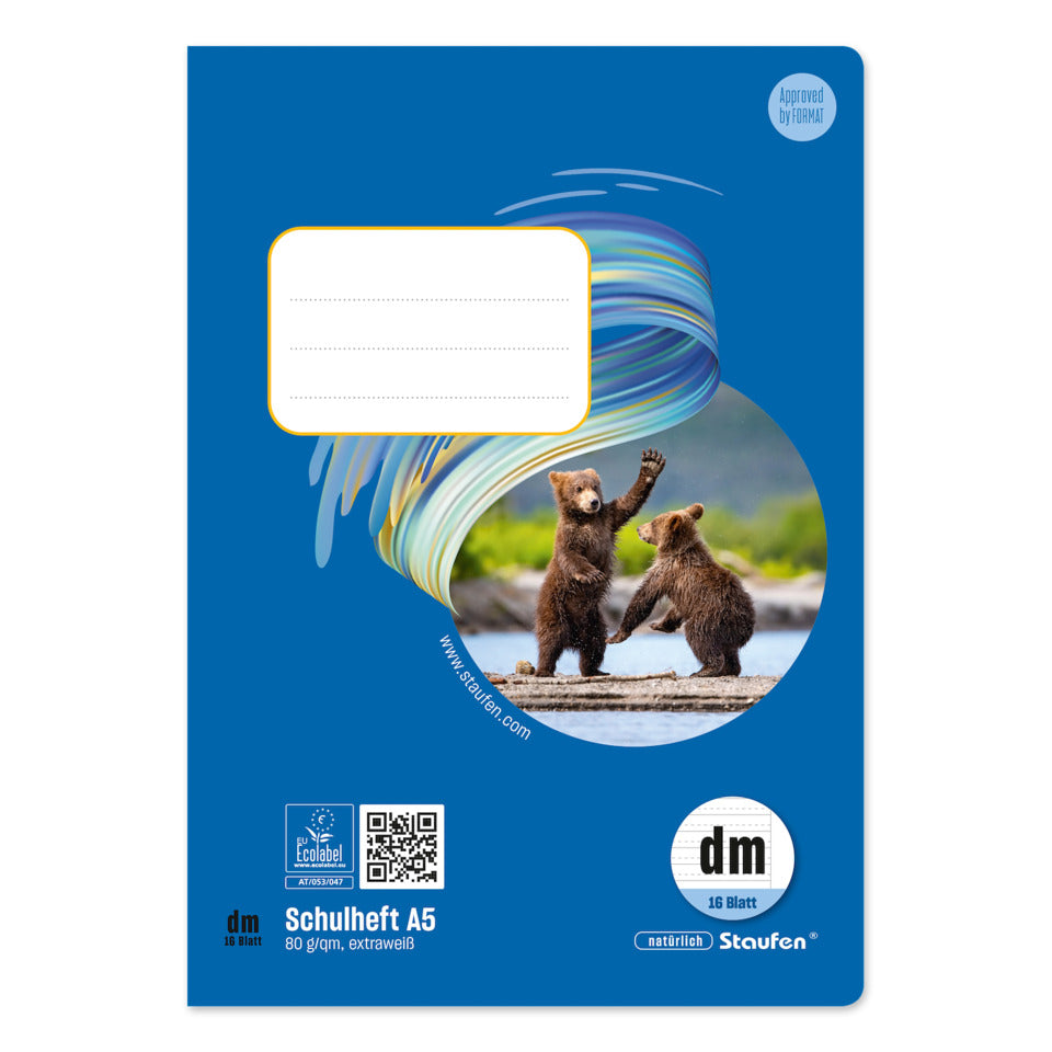 Heft A5 16BL LINdm   80g m.Rand STAUFEN STYLE 040516011 STAUFEN STYLE 040516011 80g m.Rand