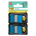 Index Standard, 50 Haftstreifen , 25,4 x 43,2 mm, blau, 2 Spender POST-IT 680-B2 POST-IT 680-B2 Index Folie
