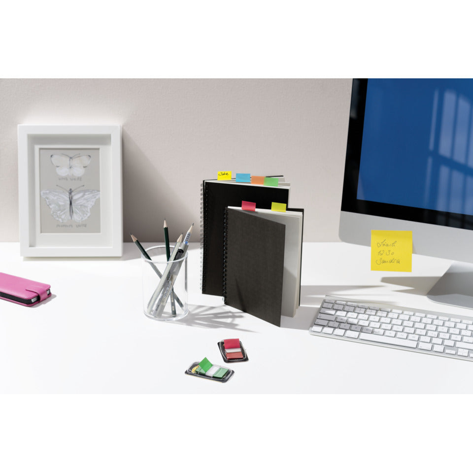 Index Standard, 50 Haftstreifen, 25,4 x 43,2 mm, rot, 2 Spender POST-IT 680-RD2 POST-IT 680-RD2 Index Folie