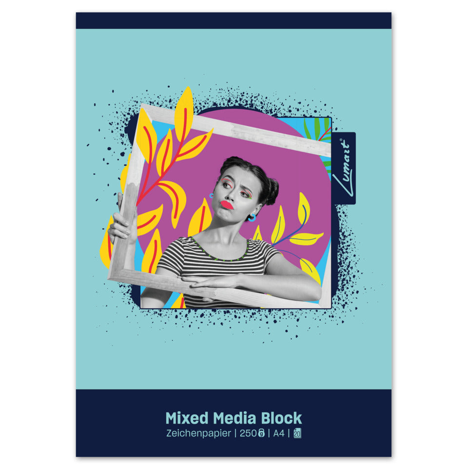 Zeichenblock Offset, A4, 250 g/m², 20 Blatt, weiß Edition DÜRER 053822000 Edition DÜRER 053822000 Offset 250g