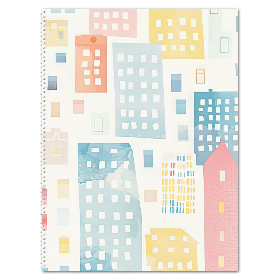 Collegeblock Pastel, A4, 80 Blatt, ECF Papier, dotted, weiß URSUS Style 044023000 URSUS Style 044023000 ECF Papier