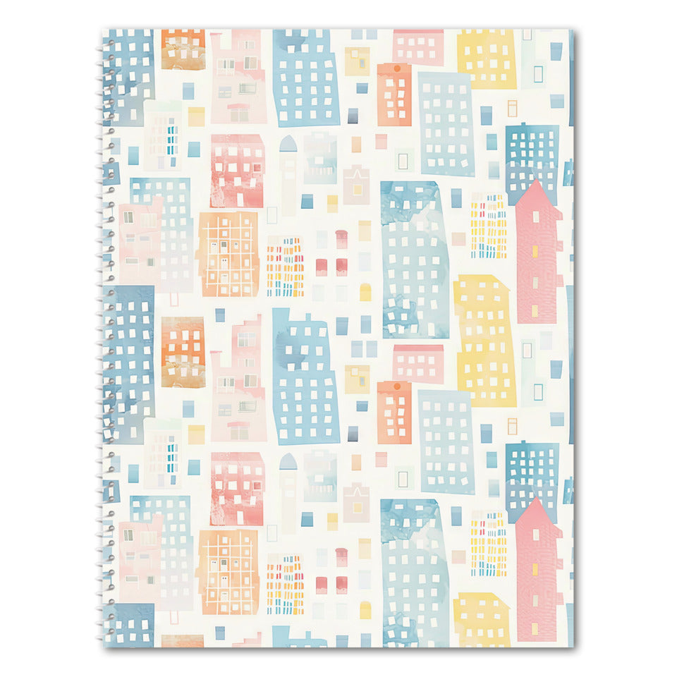 Kollegblock A5 120 Blatt liniert Pastel weiß   ECF Papier URSUS Style 044019010 URSUS Style 044019010 ECF Papier