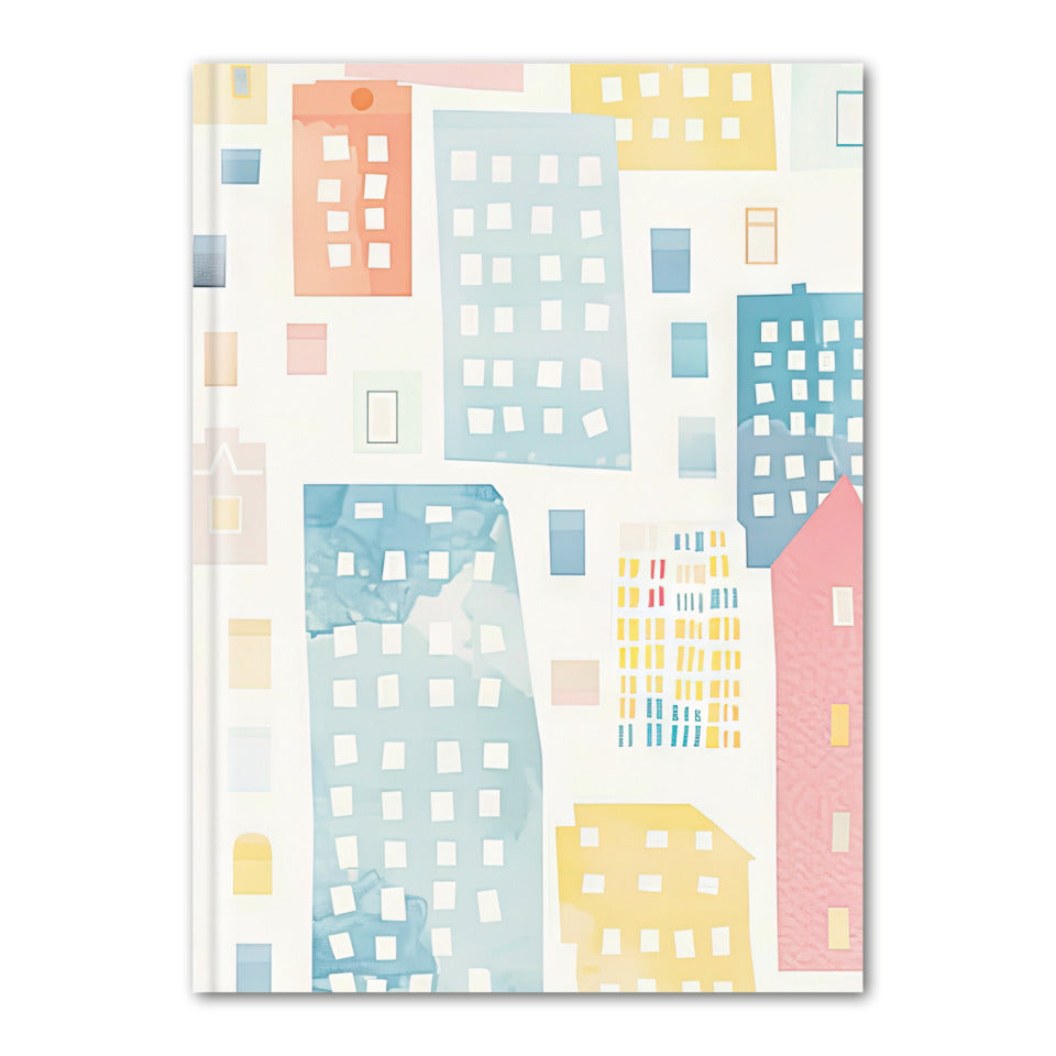 Notizbuch Pastell, A6, 90 g/m², 112 Blatt, dotted URSUS Style 044022000 URSUS Style 044022000 ECF Pap. Softcover