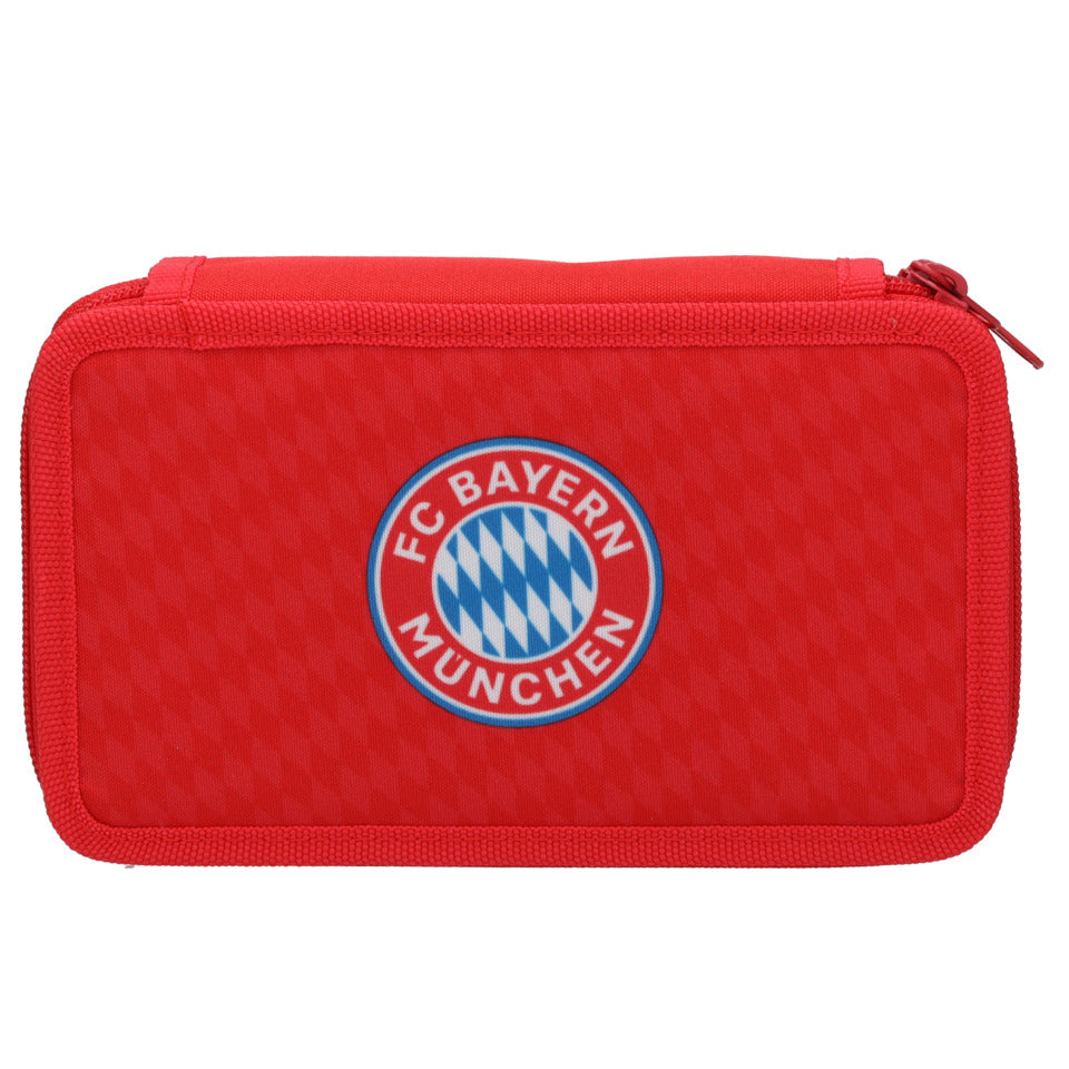 Schüleretui gefüllt, 2-Stock, rot FC BAYERN 53081 FCBAYERN 53081 2-Stock gefüllt