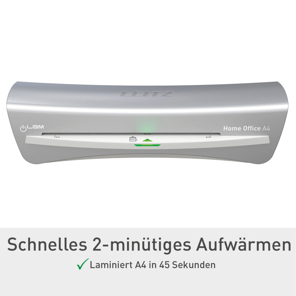 Laminator iLam HomeOffice, A4, grau LEITZ 73680089 LEITZ 7368-00-89