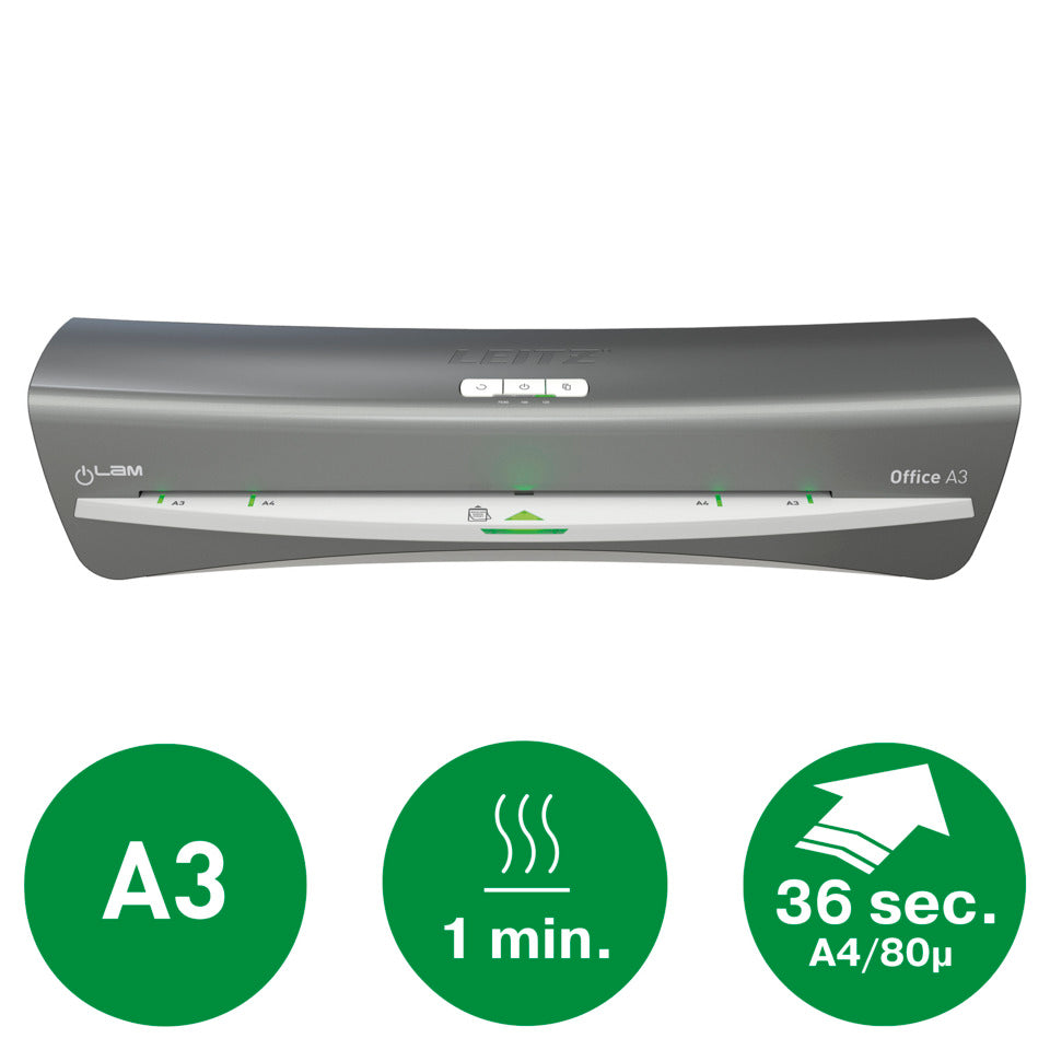 Laminator iLam Office, A3, dunkelgrau LEITZ 7253-00-84
