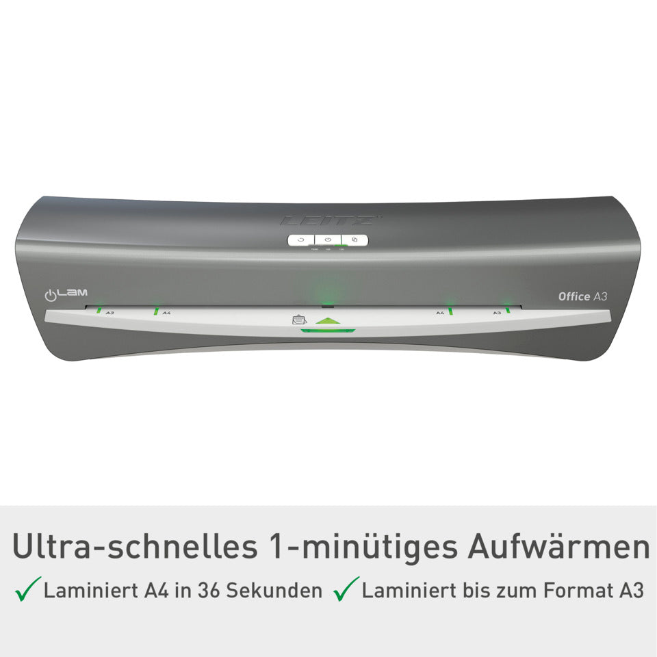Laminator iLam Office, A3, dunkelgrau LEITZ 7253-00-84