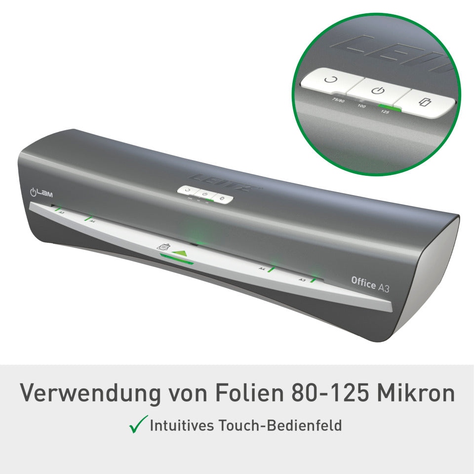 Laminator iLam Office, A3, dunkelgrau LEITZ 7253-00-84