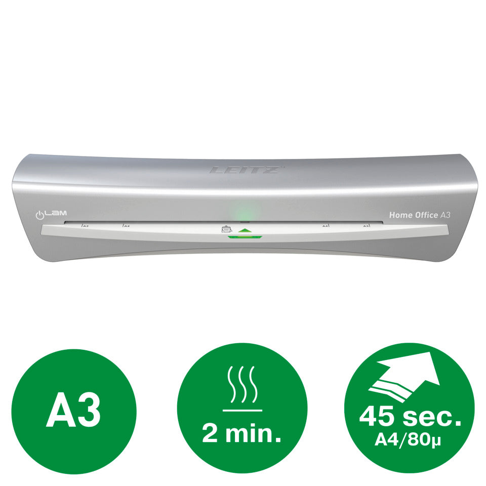 Laminator iLam HomeOffice, A3, grau LEITZ 7440-00-89