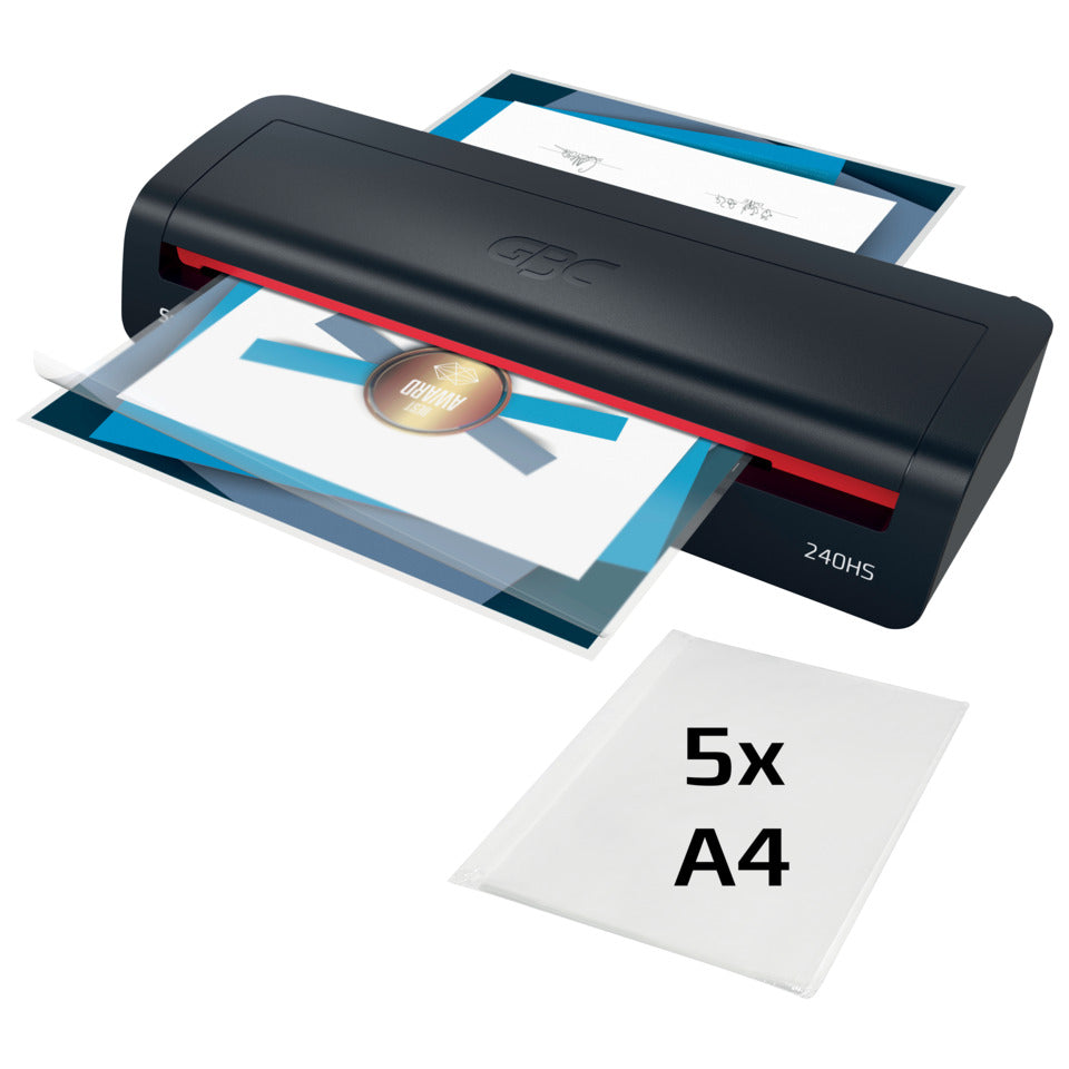 Laminator 240HS A3 schwarz/rot   HomeOffice GBC 4410069EU GBC 4410069EU Series 240HS