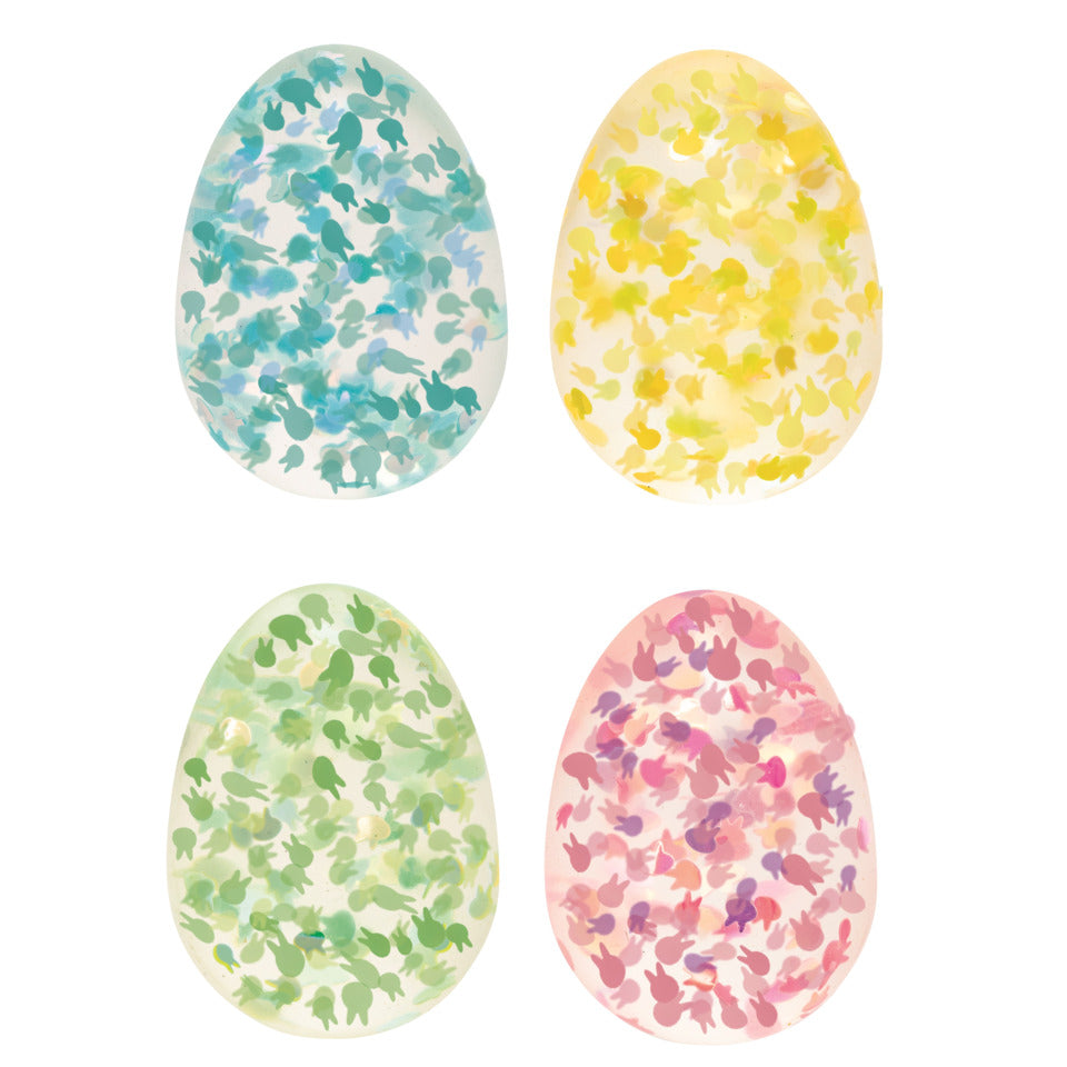 Glitzernder Eier-Flummi MOSES. 25542 MOSES 25542
