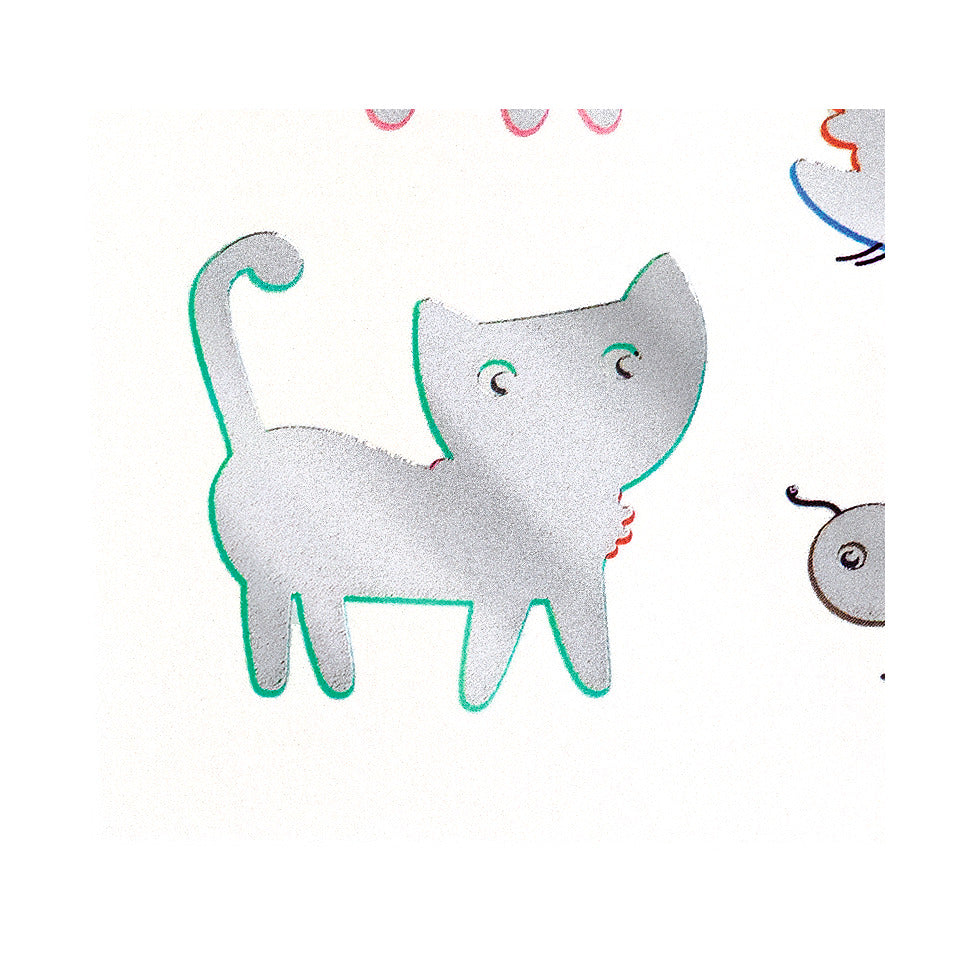 Bunte Metallic-Tattoos MOSES. 25566 MOSES 25566
