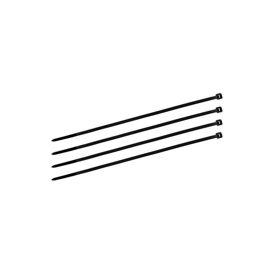 Kabelbinder, 200 x 2,5 mm, 100 Stück, schwarz TRIUSO KBS25200