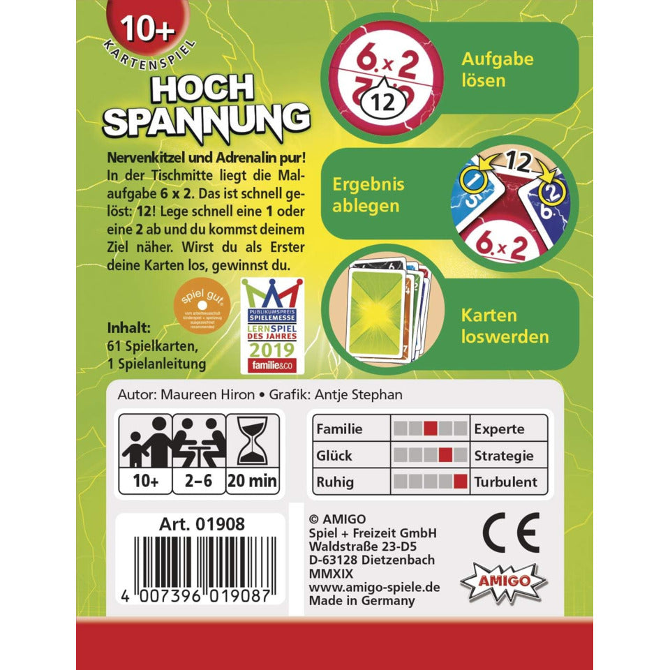 Kartenspiel Hochspannung AMIGO 01908