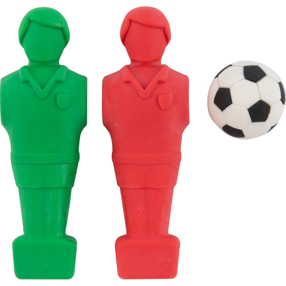Radiergummi-Set Fußball, 3-teilig STYLEX 34097
