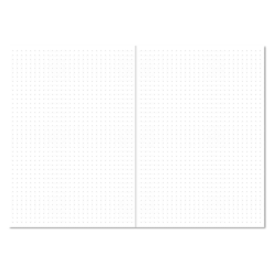 Notizbuch, A5, 90g/m², 112 Blatt, Softcover, dotted URSUS Style RECYCLING 044055000 URSUS Style RECY 044055000 Softcover