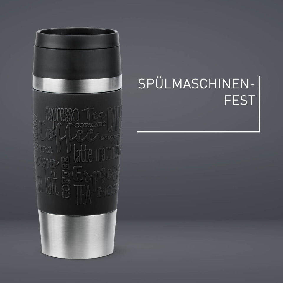 Isolierbecher Travel Mug, 0,36L, schwarz EMSA N2020200 EMSA N2020200 Classic 0,36L