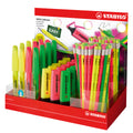 Thekendisplay Neon Kollektion, 131 Stück, sortiert STABILO 5030/16-19