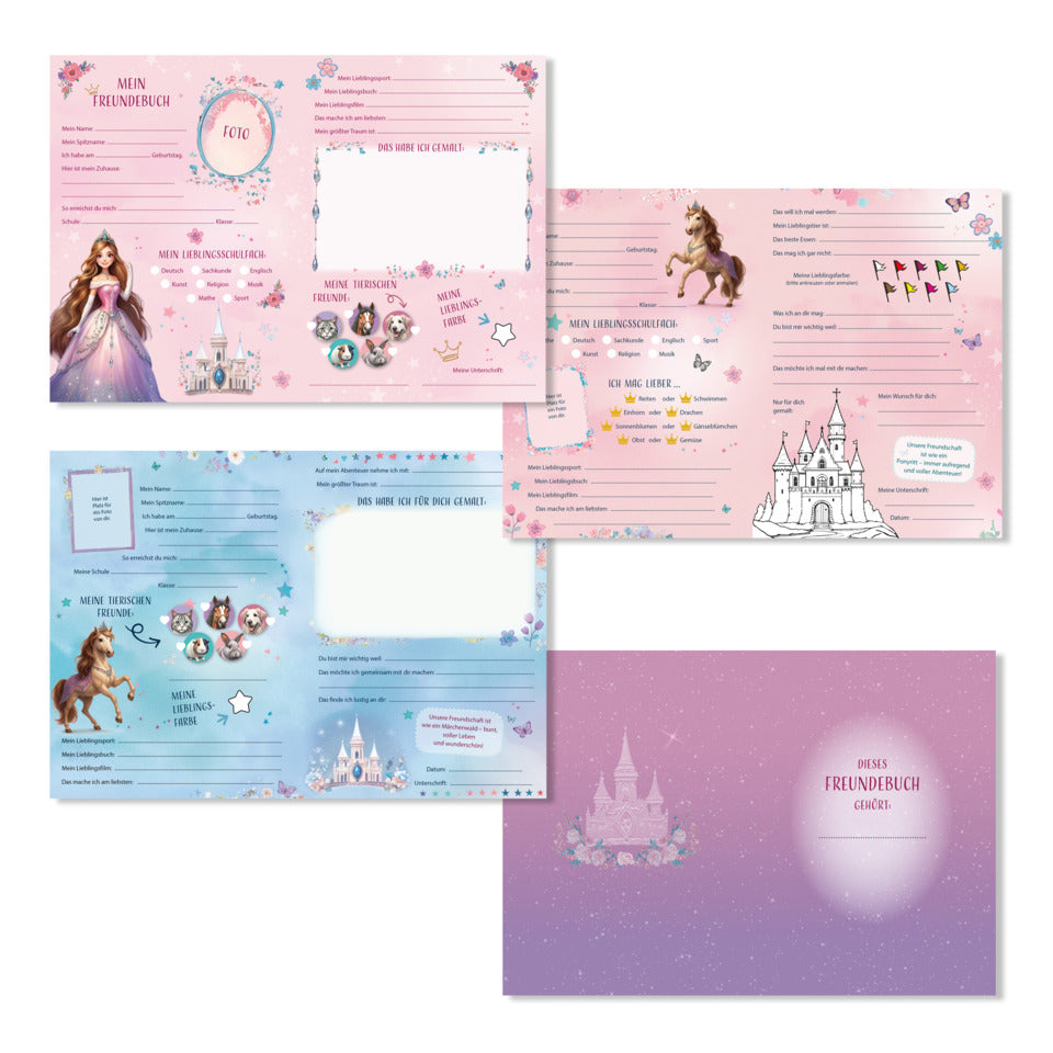 Freundebuch Prinzessin Sternenglanz, 15 x 21 cm GOLDBUCH 43 165 GOLDBUCH 43 165 15x21cm