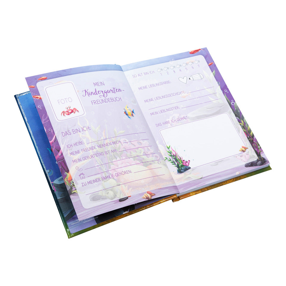 Freundebuch Meeresfreunde, 15 x 21 cm GOLDBUCH 43 163 GOLDBUCH 43 163 15x21cm