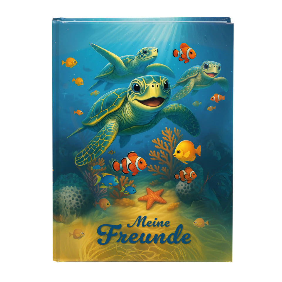 Freundebuch Meeresfreunde, 15 x 21 cm GOLDBUCH 43 163 GOLDBUCH 43 163 15x21cm