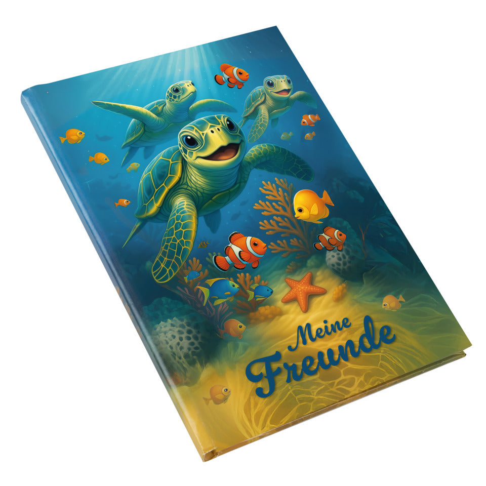 Freundebuch Meeresfreunde, 15 x 21 cm GOLDBUCH 43 163 GOLDBUCH 43 163 15x21cm