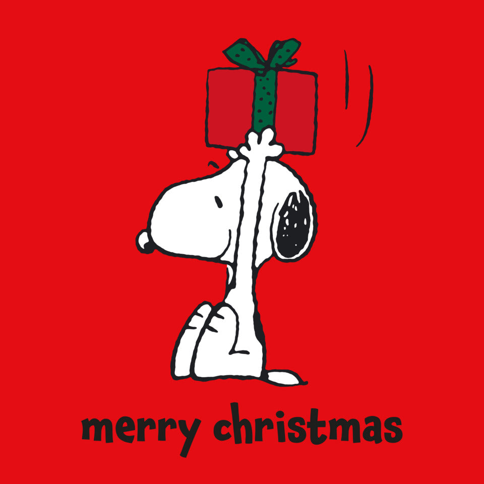 Weihnachts-Zelltuchserviette Snoopy, 33 x 33 cm, 3-lagig, 20 Stück BRAUN + COMPANY 1113-26559 BRAUN + COMPANY 1113-26559 33cm 3lagig