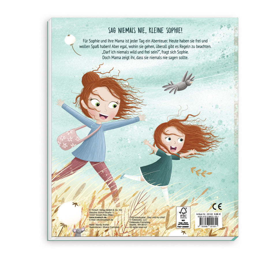 Kinderbuch Sag niemal nie,kleine Sophie TRÖTSCH 20160 TRÖTSCH 20160 10 Seiten