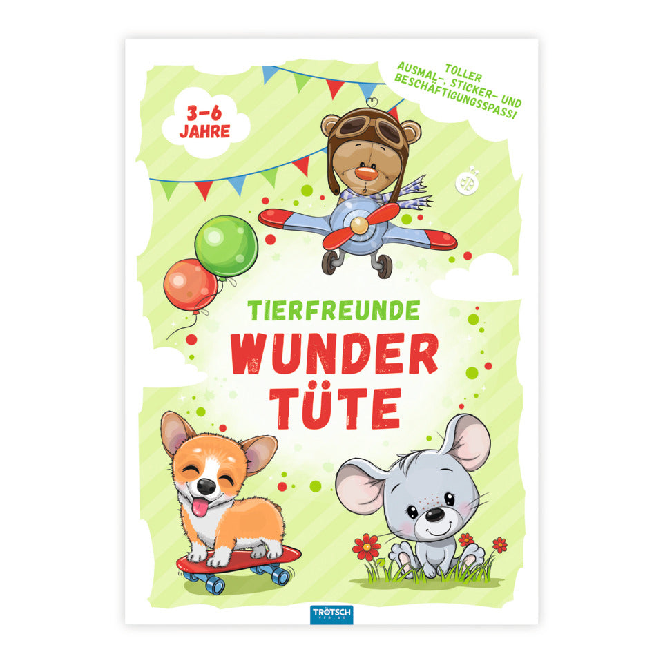 Wundertüte Tierfreunde, 23 x 32 cm TRÖTSCH 81140 TRÖTSCH T81140 23x32cm