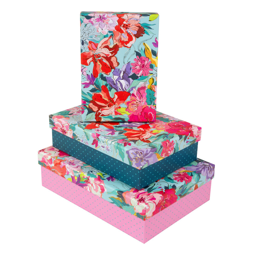Geschenkkarton Velvet Bloom, 3-teilig TURNOWSKY 85 770 TURNOWSKY 85 770 3-tlg.