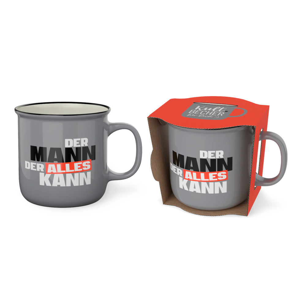 Kultbecher Manntastisch - Der Mann der alles kann, 250ml FÜR DICH 904302 FÜR DICH 904302 250ml
