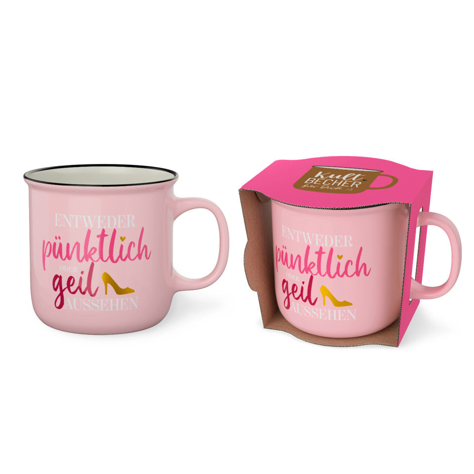 Kultbecher Auf uns Mädels - Pumps, 250ml FÜR DICH 904715 FÜR DICH 904715 250ml