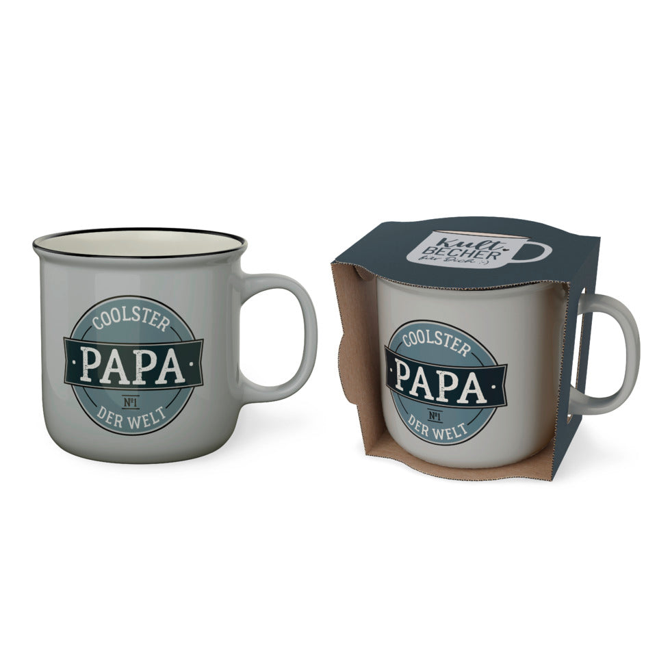 Kultbecher Coolster Papa, 250ml FÜR DICH 904756 FÜR DICH 904756 250ml Coolster Papa