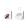 Geschenktragetasche Lucky Friends Dackel - Es sind die kleinen Dinge im Leben.., 15 x 15 x 8 cm FÜR DICH 992805 FÜR DICH 992805 15x15x8cm Mini