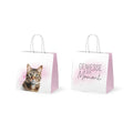 Geschenktragetasche Lucky Friends Katze - Geniesse den Moment, 15 x 15 x 8 cm FÜR DICH 992807 FÜR DICH 992807 15x15x8cm Mini