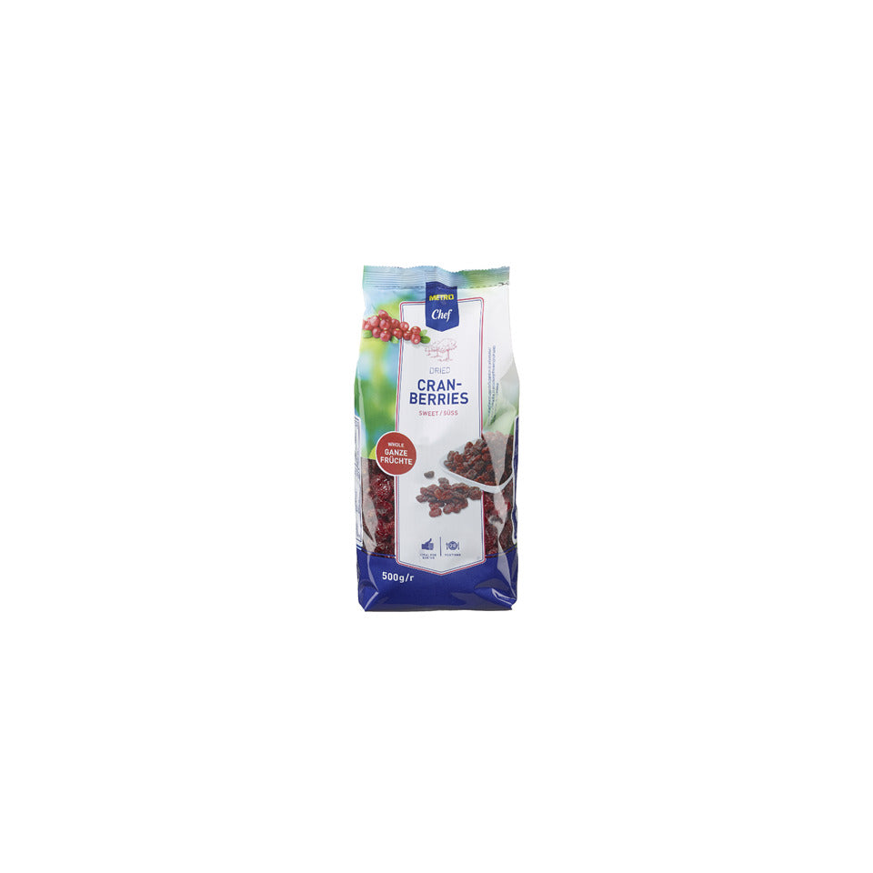 Cranberries ganz, 500 g METRO CHEF 327880