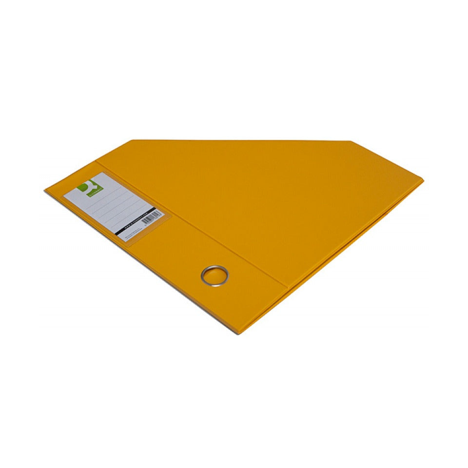 Stehsammler, A4, 76mm, gelb Q-CONNECT KF16214 Q-CONNECT KF16214 PVC