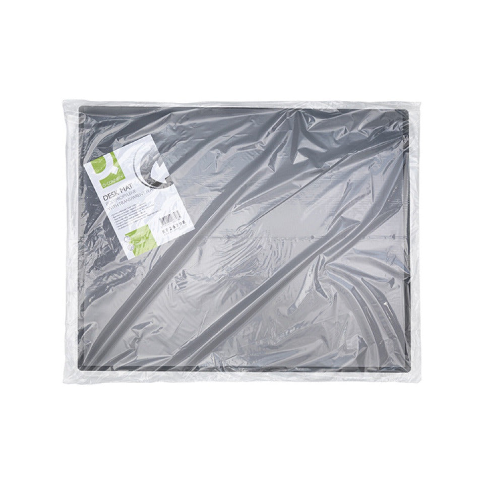 Schreibunterlage, 63x50cm, schwarz Q-CONNECT KF26798 Q-CONNECT KF26798 PP inkl.Folie
