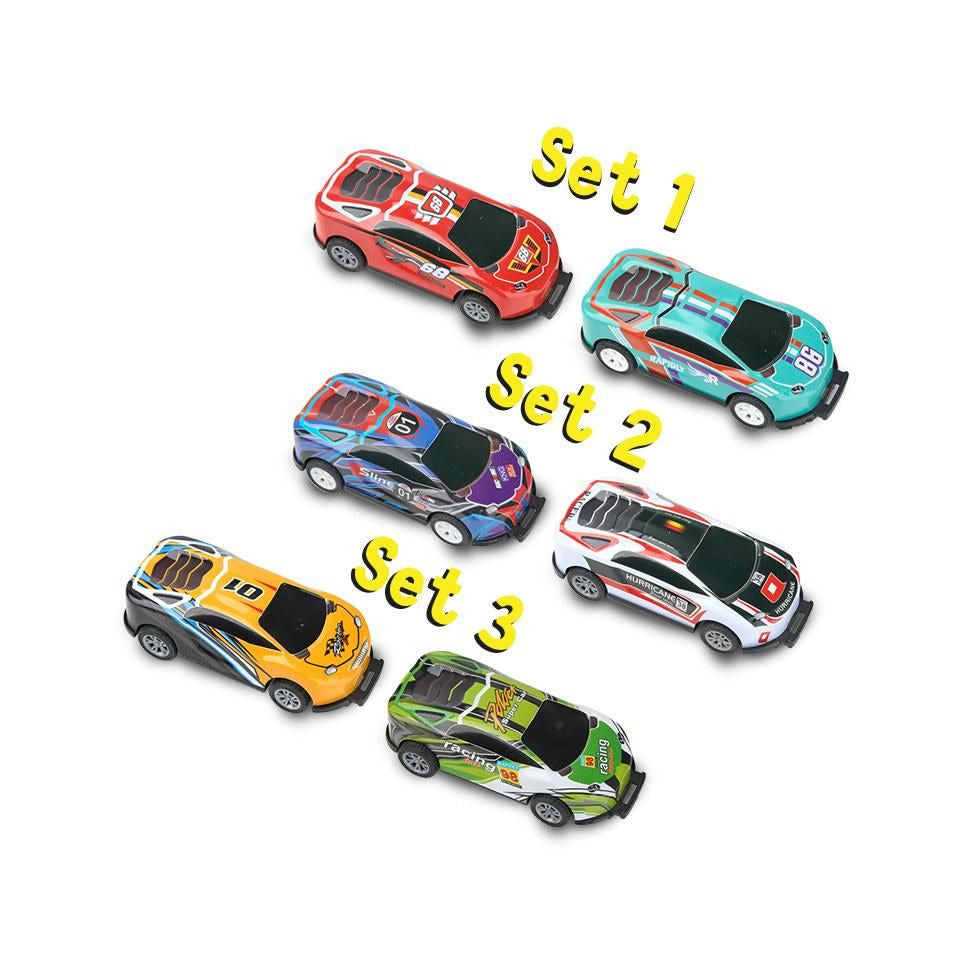 Miniauto Stunt-Car 2er-Set mit Rückzug & Backflip-Funktion, sortiert TRENDHAUS 967398 TRENDHAUS 967398 Speed Action