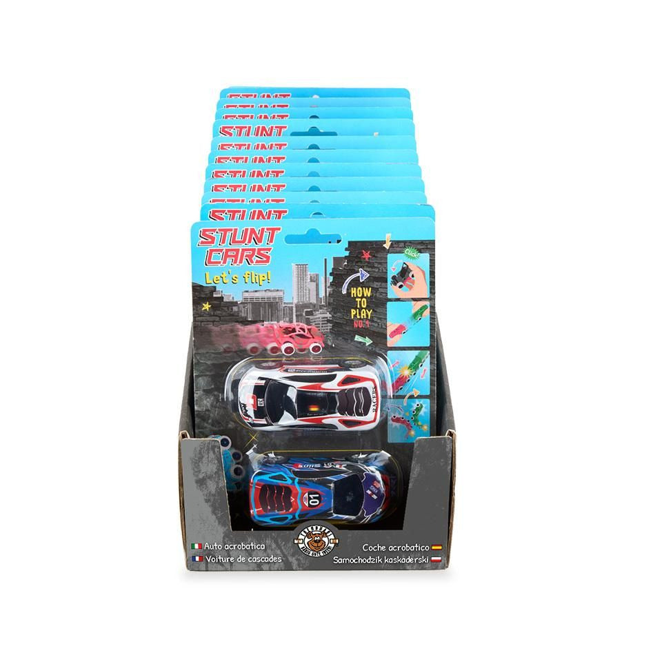 Miniauto Stunt-Car 2er-Set mit Rückzug & Backflip-Funktion, sortiert TRENDHAUS 967398 TRENDHAUS 967398 Speed Action