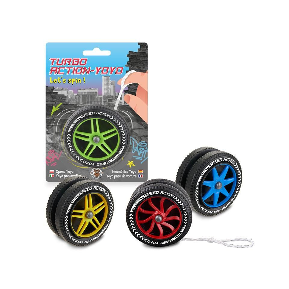Jo-Jo Autoreifen Speed Action, sortiert TRENDHAUS 967725 TRENDHAUS 967725 Speed Action