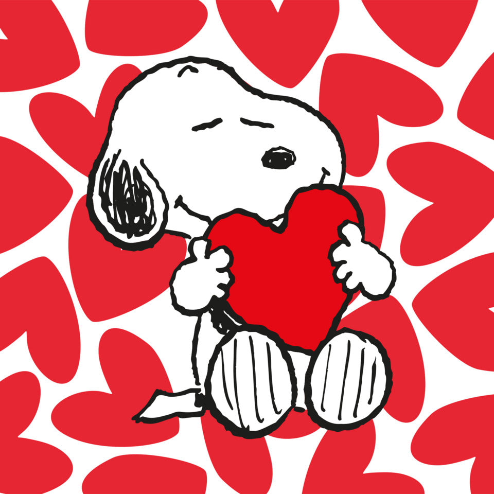 Motivserviette Snoopy, 33 x 33 cm, 3-lagig, 20 Stück BRAUN + COMPANY 1213-26113 BRAUN + COMPANY 1213-26113 33cm 3lagig