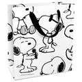 Geschenktragetasche Snoopy, 21 x 18 x 8 cm, weiß/schwarz BRAUN + COMPANY 1568-26420 BRAUN + COMPANY 1568-26420 21x18x8cm