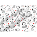 Fantasie Offset Snoopy, 2 m x 70 cm, weiß BRAUN + COMPANY 1366-26417 BRAUN + COMPANY 1366-26417 2m x 70cm