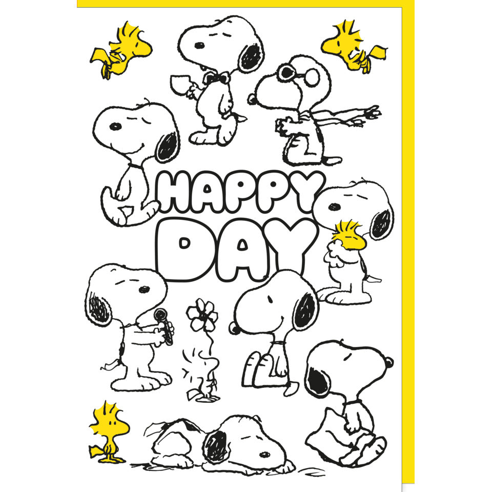 Allgemeine Glückwunschkarte Snoopy englisch, 11,5 x 17 cm BRAUN + COMPANY 5080-26005 BRAUN + COMPANY 5080-26005 englisch