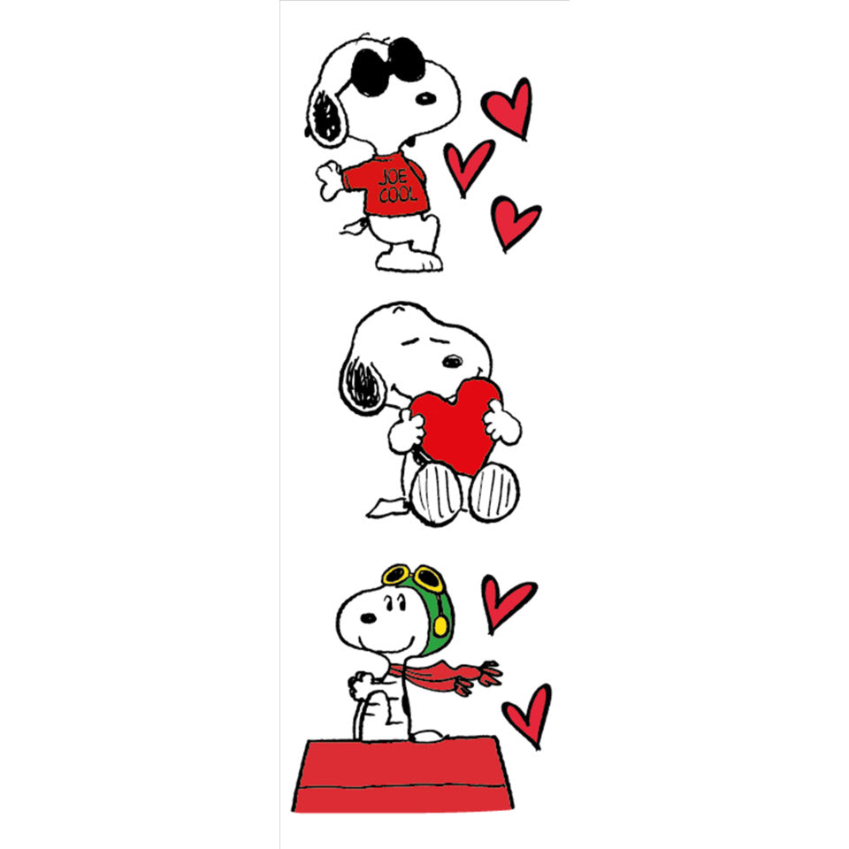 Sticker für Flaschen Snoopy Love, 10 x 32,5 cm, wasserfest, bunt BRAUN + COMPANY 2611-26113 BRAUN + COMPANY 2611-26113 wasserfest