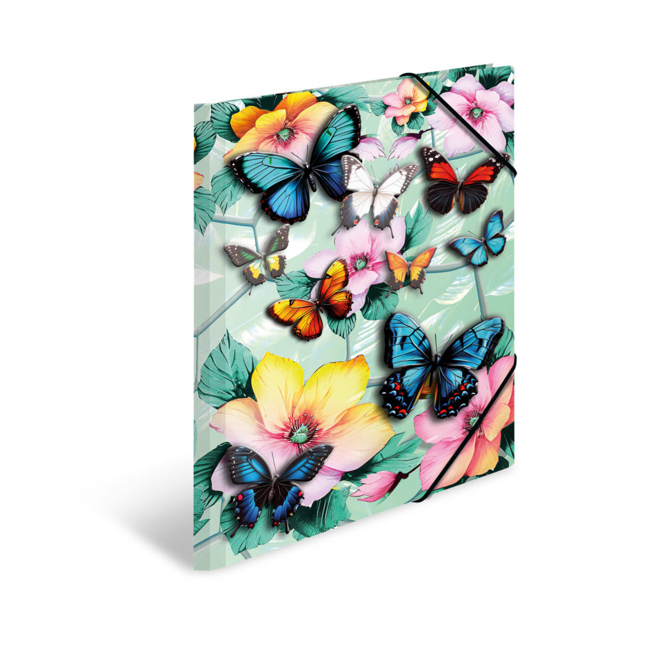 Sammelmappe Schmetterlinge, A3, Karton HERMA 20193